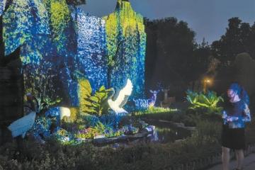世界花卉大观园7月22日晚开启“夜游节”